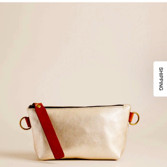 Parker Thatch Bella Clutch in Platinum. - Picture 10 of 11